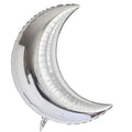 Balloons Foil 24" inches Silver Moon