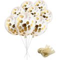Balloons Confetti Golden Pack of 5