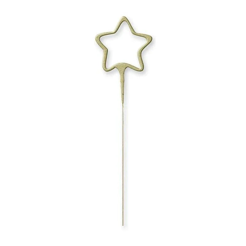 CANDLE Star Shape Sparkling